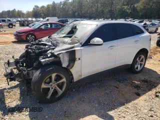 2017 Jaguar F-Pace 35t Premium with VIN SADCJ2BV2HA050455, listed as a Copart auction lot 48527335 with Not Provided miles and Salvage Title. Bid and sale history available at DreamBid. Image 1.