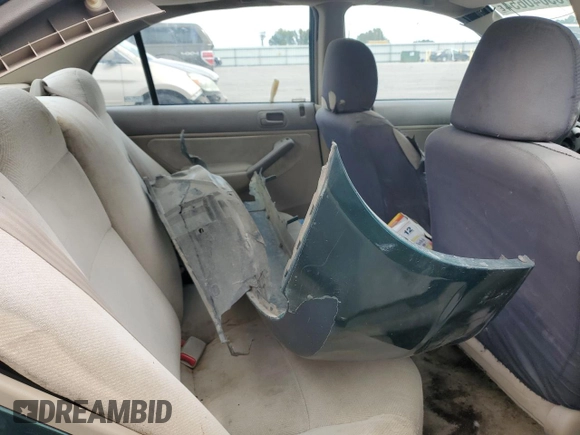 2001 Honda Civic LX with VIN 2HGES15541H536507, listed as a Copart auction lot 65040654 with 0 mi miles and Salvage Title. Bid and sale history available at carsss.com. Image 11.