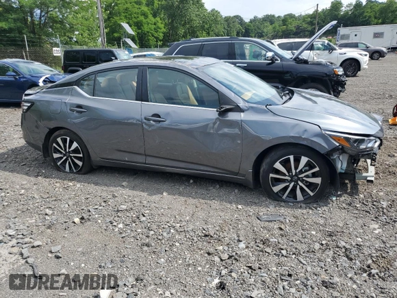 2024 Nissan Sentra SV with VIN 3N1AB8CV5RY353523, listed as a Copart auction lot 65002595 with 5,046 mi miles and Salvage title. Bid and sale history available at DreamBid. Image 4.