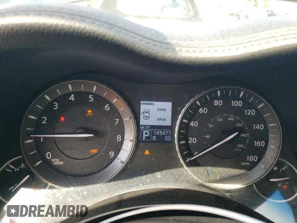 2013 Infiniti M37 with VIN JN1BY1AR3DM600405, listed as a Copart auction lot 65939714 with 145,477 mi miles and Clean Title. Bid and sale history available at carsss.com. Image 9.