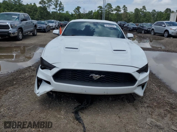 2018 Ford Mustang EcoBoost with VIN 1FA6P8TH4J5105611, listed as a Copart auction lot 61409065 with 93,811 mi miles and Salvage title. Bid and sale history available at DreamBid. Image 5.