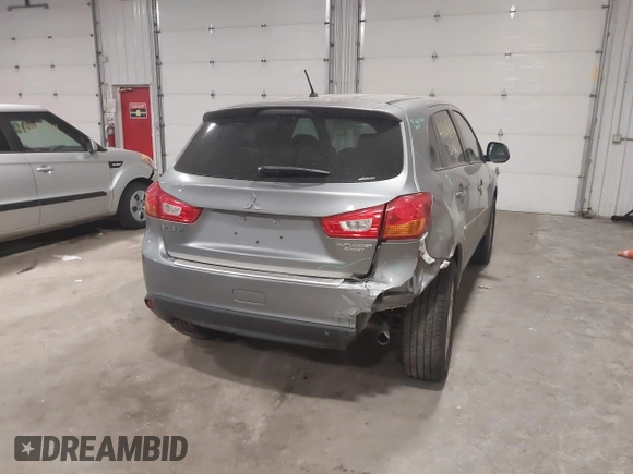 2015 Mitsubishi Outlander Sport ES with VIN 4A4AR3AU0FE014305, listed as a IAAI auction lot 41808030 with 90,753 mi miles. Bid and sale history available at carsss.com. Image 6.