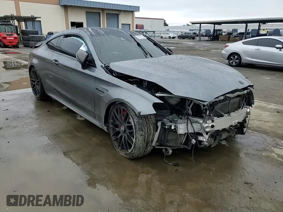 2017 Mercedes-Benz C 63 S AMG with VIN WDDWJ8HB0HF441282, listed as a Copart auction lot 86329554 with Not Provided miles and Salvage Title. Bid and sale history available at carsss.com. Image 10.