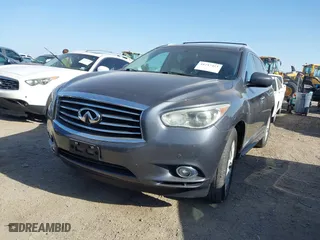 2013 Infiniti JX35 with VIN 5N1AL0MM2DC322180, listed as a IAAI auction lot 41747453 with 137,941 mi miles. Bid and sale history available at carsss.com. Image 17.