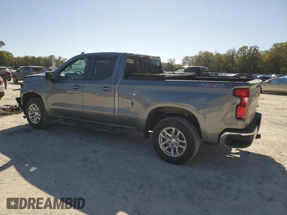 2020 Chevrolet Silverado 1500 LT with VIN 1GCRYDED2LZ341404, listed as a Copart auction lot 48858375 with 80,402 mi miles and Salvage Title. Bid and sale history available at DreamBid. Image 2.