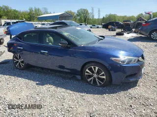 2018 Nissan Maxima Platinum with VIN 1N4AA6AP8JC382929, listed as a Copart auction lot 51987855 with 25,897 mi miles and Salvage Title. Bid and sale history available at DreamBid. Image 4.