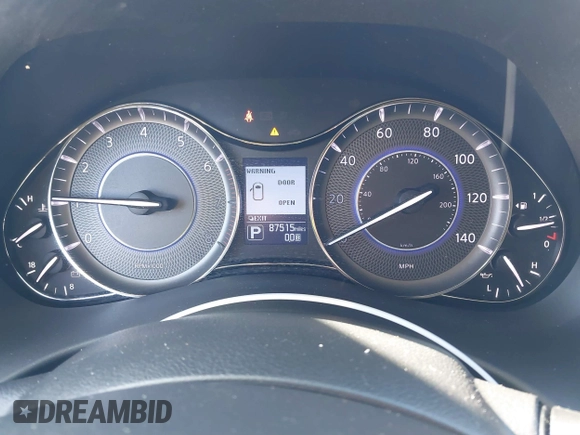2017 Infiniti QX80 with VIN JN8AZ2NEXH9153684, listed as a IAAI auction lot 41737303 with 87,515 mi miles and . Bid and sale history available at DreamBid. Image 7.