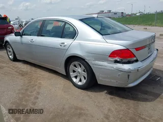 2003 BMW 7 Series 745Li with VIN WBAGN63443DR14666, listed as a IAAI auction lot 42088916 with 164,846 mi miles and . Bid and sale history available at DreamBid. Image 3.