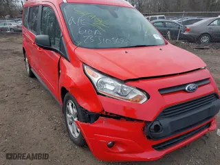 2016 Ford Transit Connect Wagon XLT with VIN NM0GE9F79G1237595, listed as a IAAI auction lot 41718482 with 999,999 mi miles. Bid and sale history available at carsss.com. Image 6.