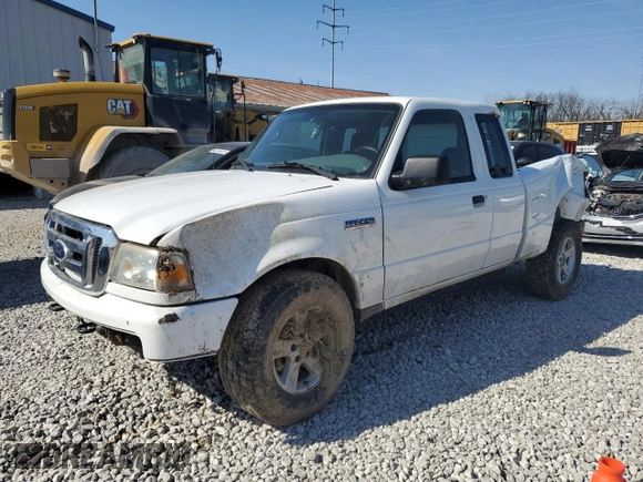 2009 Ford Ranger XLT z VIN 1FTZR45E99PA14864, wystawiony jako Copart lot #53185635 z przebiegiem 129 070 mil mil oraz Szkoda całkowita • Salvage title. Historia ofert i sprzedaży dostępna na DreamBid. Obrazek 1.