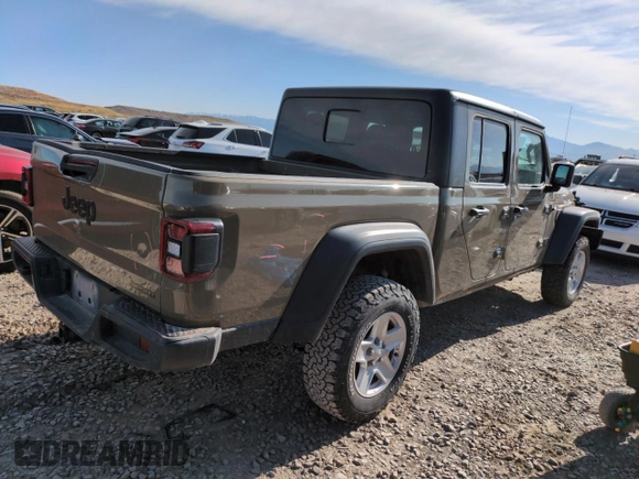 2020 Jeep Gladiator Sport S z VIN 1C6HJTAG8LL191352, wystawiony jako Copart lot #55485235 z przebiegiem 77 192 mil mil oraz Szkoda całkowita • Salvage title. Historia ofert i sprzedaży dostępna na DreamBid. Obrazek 3.