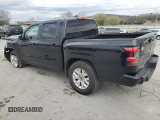 2023 Nissan Frontier SV with VIN 1N6ED1EJ9PN650022, listed as a Copart auction lot 49843795 with 37,857 mi miles and Salvage title. Bid and sale history available at DreamBid. Image 2.