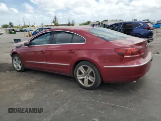 2014 Volkswagen CC Sport with VIN WVWBP7ANXEE506260, listed as a Copart auction lot 54690045 with 154,331 mi miles and Salvage Title. Bid and sale history available at carsss.com. Image 2.