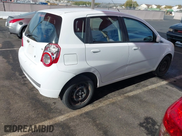 2011 Chevrolet Aveo 1LT with VIN KL1TD6DE5BB126525, listed as a IAAI auction lot 41456835 with 144,922 mi miles and . Bid and sale history available at DreamBid. Image 4.