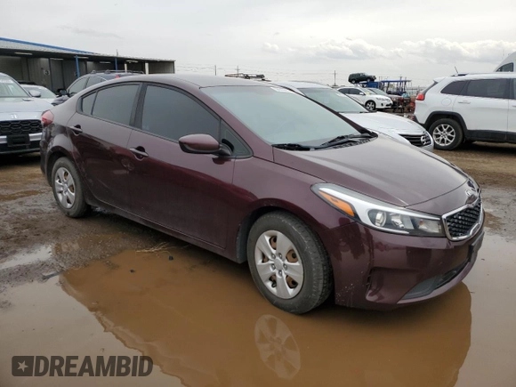 2018 Kia Forte LX with VIN 3KPFK4A78JE190159, listed as a Copart auction lot 50955325 with 103,835 mi miles and Salvage Title. Bid and sale history available at carsss.com. Image 4.