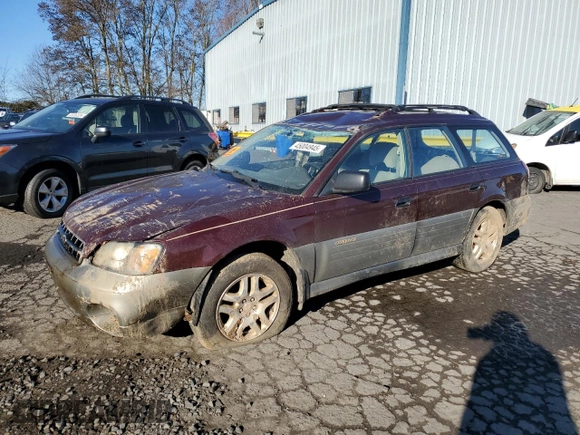 2000 Subaru Legacy Outback with VIN 4S3BH665XY7622020, listed as a Copart auction lot 45004945 with Not provided miles and Salvage title. Bid and sale history available at DreamBid. Image 1.