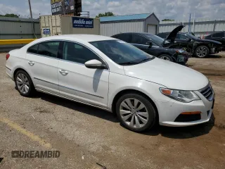 2012 Volkswagen CC Sport with VIN WVWMN7AN4CE550802, listed as a Copart auction lot 64181834 with 167,045 mi miles and Salvage Title. Bid and sale history available at carsss.com. Image 4.