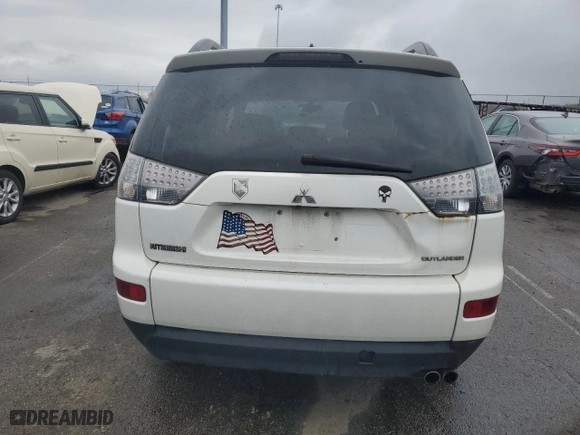 2007 Mitsubishi Outlander ES with VIN JA4MS31X67Z005776, listed as a Copart auction lot 47879105 with 177,270 mi miles and Salvage Title. Bid and sale history available at carsss.com. Image 6.