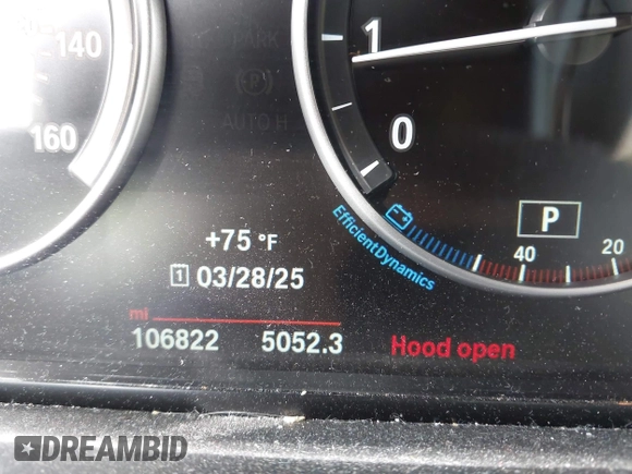 2015 BMW X3 sDrive28i with VIN 5UXWZ7C50F0F76357, listed as a IAAI auction lot 41864578 with 106,822 mi miles and . Bid and sale history available at DreamBid. Image 16.