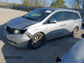 2015 Honda Odyssey EX-L with VIN 5FNRL5H62FB064541, listed as a IAAI auction lot 42048705 with 176,620 mi miles and . Bid and sale history available at DreamBid. Image 17.