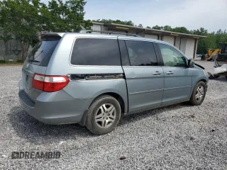 2005 Honda Odyssey EX-L with VIN 5FNRL38765B088756, listed as a Copart auction lot 57071365 with 243,277 mi miles and Salvage title. Bid and sale history available at DreamBid. Image 3.