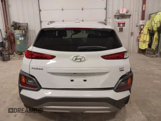 2021 Hyundai Kona Night Edition with VIN KM8K6CA5XMU677697, listed as a IAAI auction lot 41837994 with 49,837 mi miles and . Bid and sale history available at DreamBid. Image 16.