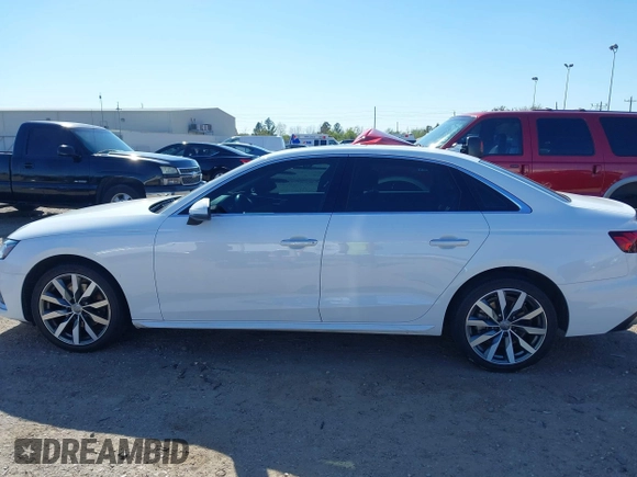 2020 Audi A4 Premium z VIN WAUGMAF44LN013504, wystawiony jako IAAI lot #41846708 z przebiegiem 76 658 mil mil oraz . Historia ofert i sprzedaży dostępna na DreamBid. Obrazek 14.