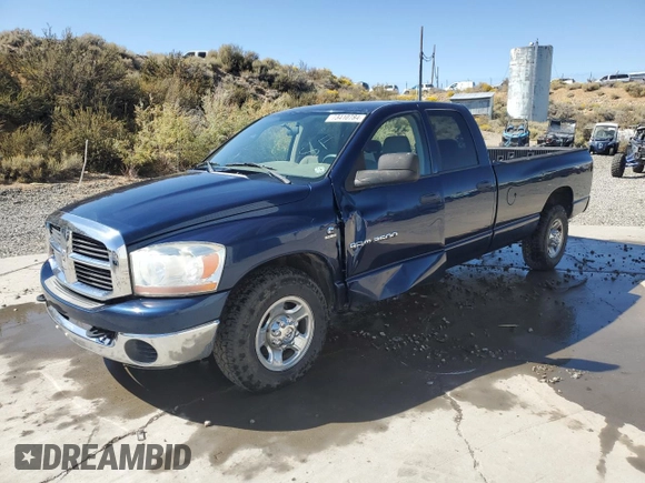 2006 Dodge 3500 SLT with VIN 3D7LL38C26G119182, listed as a Copart auction lot 73410784 with 93,486 mi miles and Salvage title. Bid and sale history available at DreamBid. Image 1.