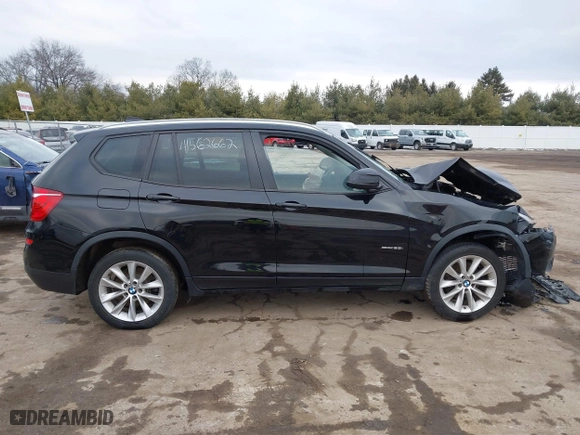 2017 BMW X3 sDrive28i with VIN 5UXWZ7C34H0V87828, listed as a IAAI auction lot 41562662 with 78,572 mi miles. Bid and sale history available at carsss.com. Image 13.