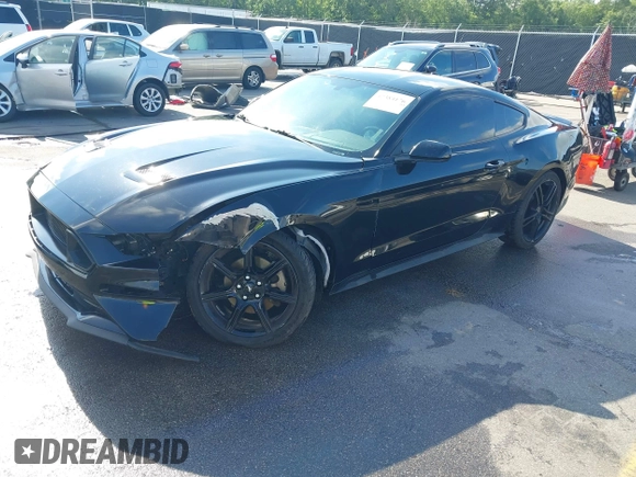 2019 Ford Mustang EcoBoost with VIN 1FA6P8THXK5124729, listed as a IAAI auction lot 42384176 with 134,028 mi miles and . Bid and sale history available at DreamBid. Image 19.