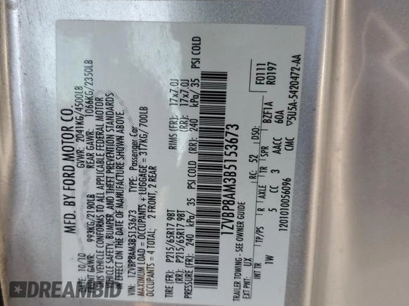 2011 Ford Mustang V6 with VIN 1ZVBP8AM3B5153673, listed as a Copart auction lot 78088464 with 86,793 mi miles and Salvage Title. Bid and sale history available at carsss.com. Image 14.