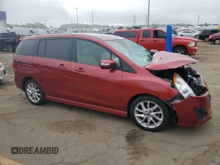 2015 Mazda 5 Grand Touring with VIN JM1CW2DL2F0179081, listed as a Copart auction lot 70816904 with Not provided miles and Clean title. Bid and sale history available at DreamBid. Image 4.