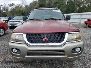 2000 Mitsubishi Montero Sport LS with VIN JA4LS31H1YP036709, listed as a Copart auction lot 81578814 with 191,500 mi miles and Salvage Title. Bid and sale history available at carsss.com. Image 5.