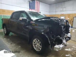2023 Chevrolet Silverado 1500 LT with VIN 1GCUDDE82PZ109965, listed as a Copart auction lot 87501405 with 27,513 mi miles and Salvage Title. Bid and sale history available at carsss.com. Image 4.