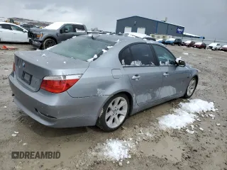 2004 BMW 5 Series 530i with VIN WBANA73554B058552, listed as a Copart auction lot 49549885 with 251,004 mi miles and Salvage Title. Bid and sale history available at DreamBid. Image 3.