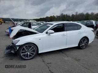 2017 Lexus GS with VIN JTHBZ1BL8HA011361, listed as a Copart auction lot 65006424 with 72,185 mi miles and Salvage Title. Bid and sale history available at carsss.com. Image 1.