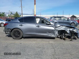 2018 Infiniti Q50 Sport with VIN JN1EV7AP5JM366187, listed as a IAAI auction lot 40753223 with 104,765 mi miles and . Bid and sale history available at carsss.com. Image 13.