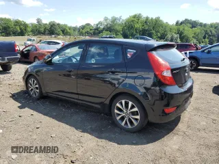 2016 Hyundai Accent Sport with VIN KMHCU5AE6GU246753, listed as a Copart auction lot 61643103 with 86,198 mi miles. Bid and sale history available at carsss.com. Image 2.