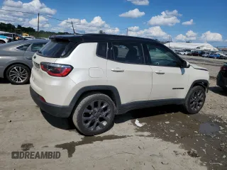 2019 Jeep Compass High Altitude with VIN 3C4NJDCB6KT843245, listed as a Copart auction lot 56303584 with 54,319 mi miles and Salvage title. Bid and sale history available at DreamBid. Image 3.