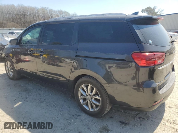 2019 Kia Sedona EX with VIN KNDMB5C1XK6510837, listed as a Copart auction lot 50980205 with 107,762 mi miles and Salvage Title. Bid and sale history available at carsss.com. Image 2.