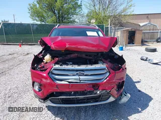 2017 Ford Escape Titanium with VIN 1FMCU0J93HUB20552, listed as a IAAI auction lot 41994433 with 55,772 mi miles. Bid and sale history available at carsss.com. Image 13.