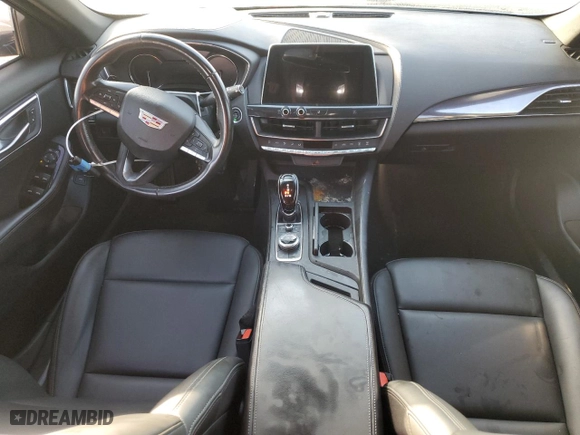 2020 Cadillac CT5 Luxury with VIN 1G6DM5RK3L0153499, listed as a Copart auction lot 59984104 with 0 mi miles and Non Repairable. Bid and sale history available at carsss.com. Image 8.