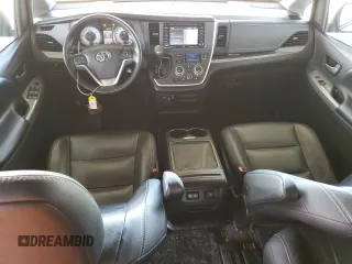 2020 Toyota Sienna SE with VIN 5TDXZ3DC4LS034373, listed as a Copart auction lot 52971635 with 44,421 mi miles and Salvage Title. Bid and sale history available at carsss.com. Image 8.