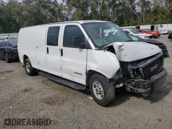 2006 GMC Savana Cargo Van with VIN 1GTGG29V361128837, listed as a Copart auction lot 83982074 with 0 mi miles and Salvage Title. Bid and sale history available at carsss.com. Image 4.