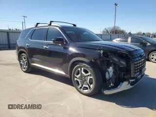 2024 Hyundai Palisade Limited z VIN KM8R54GE5RU686121, wystawiony jako Copart lot #47854675 z przebiegiem 17 167 mil mil oraz Szkoda całkowita • Salvage title. Historia ofert i sprzedaży dostępna na DreamBid. Obrazek 4.
