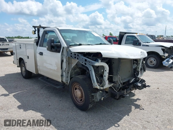 2019 Ford F-250 XL with VIN 1FDBF2A62KEF59427, listed as a IAAI auction lot 42523580 with 80,243 mi miles and . Bid and sale history available at DreamBid. Image 1.