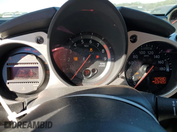 2013 Nissan 370Z with VIN JN1AZ4EH5DM381992, listed as a Copart auction lot 76082664 with 92,540 mi miles and Salvage Title. Bid and sale history available at carsss.com. Image 9.