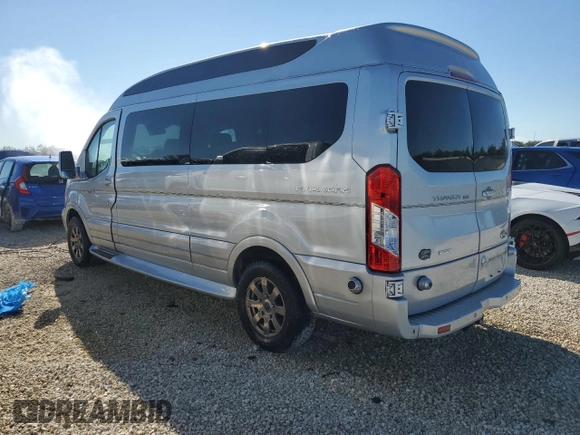 2018 Ford Transit with VIN 1FTYE9ZG7JKA53471, listed as a Copart auction lot 76933234 with 78,295 mi miles and Salvage title. Bid and sale history available at DreamBid. Image 2.