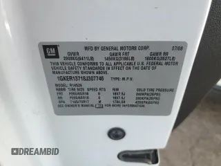 2008 GMC Acadia SLE1 z VIN 1GKER13718J307746, wystawiony jako Copart lot #47288485 z przebiegiem 184 961 mil mil oraz Szkoda całkowita • Salvage title. Historia ofert i sprzedaży dostępna na DreamBid. Obrazek 14.