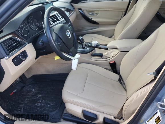 2015 BMW 3 Series 320i xDrive with VIN WBA3C3C5XFK200536, listed as a Copart auction lot 52116505 with 135,890 mi miles and Non Repairable. Bid and sale history available at carsss.com. Image 7.